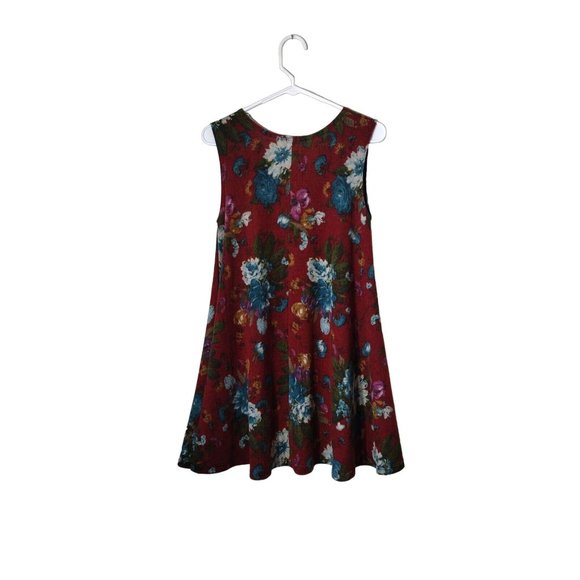 Tres Bien Top Womens Small Sleeveless Tunic Floral Knit - Picture 2 of 13
